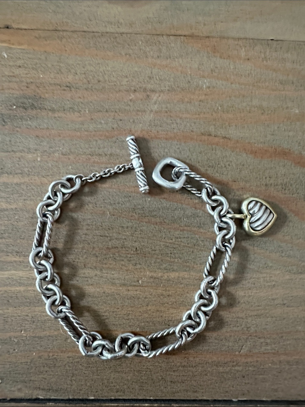 ❤️ David Yurman Figaro Toggle Bracelet